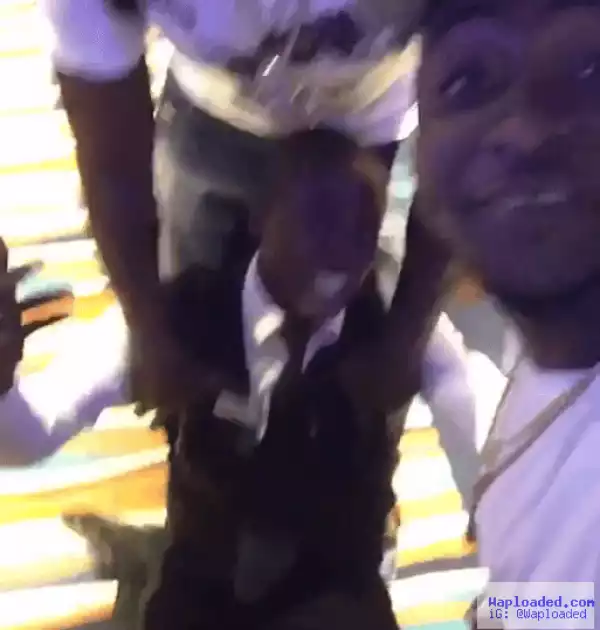 Fan Love!! Guy Breaks Down Into Tears On Seeing Davido Face To Face (Video)